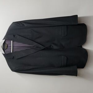 Giovanni 100% Wool Hand Tailored Tom Fell Sport Coat Blazer Men's Size 46L Gray